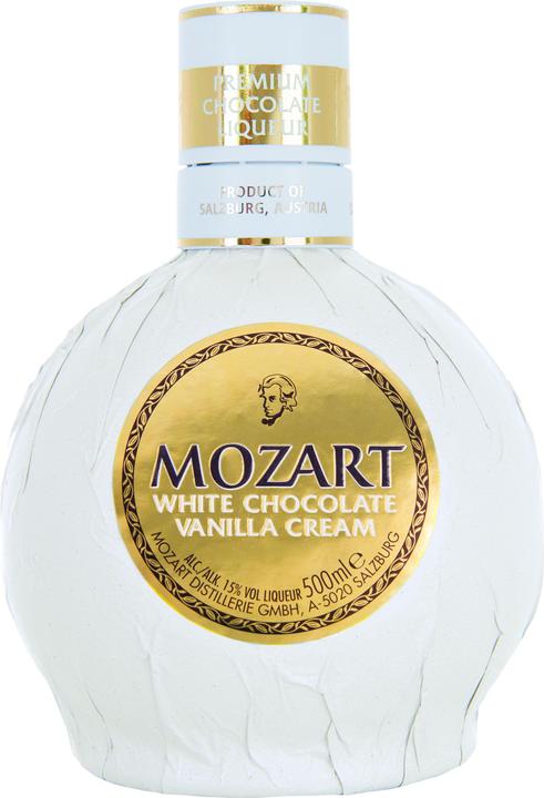 Mozart White Chocolate Vanilla Cream Likör (1 x 50 cl)