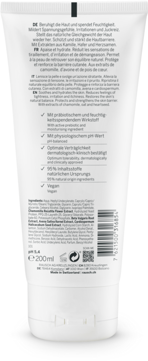 Produktbild Rausch Sensitive Body Lotion mit Kamille (Körpercreme, 200 ml)