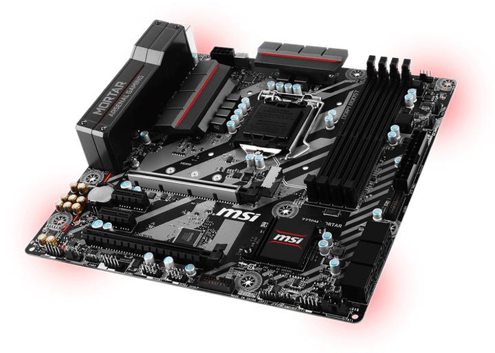 Actual product image MSI Z270M Mortar (LGA 1151, Intel Z270, mATX)