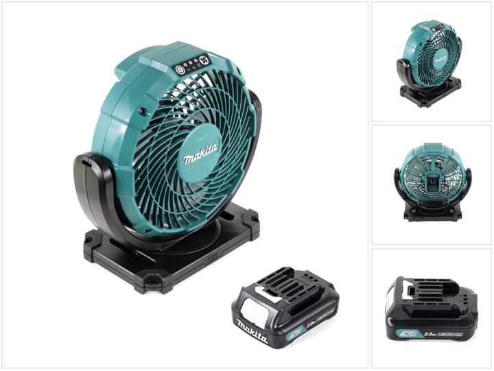 Actual product image Makita CF 100 DA1 10.8V battery fan + 1x 2.0Ah battery - without charger