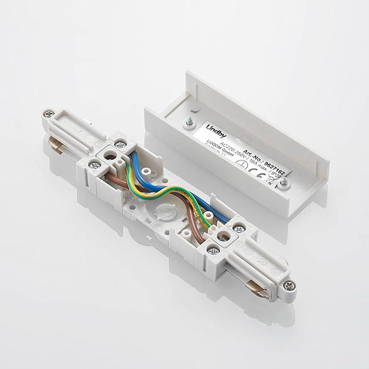 Immagine prodotto Lindby Alimentatore centrale monofase, bianco