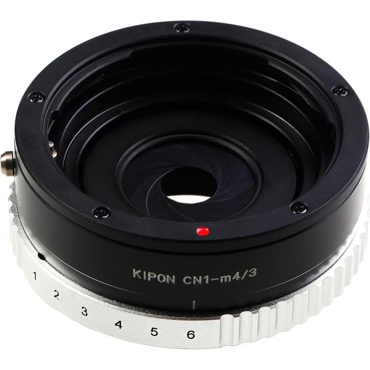 Thumbnail - Kipon Adapter für Contax N auf MFT, Objektivadapter, Silber, Schwarz