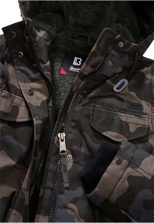 Actual product image Brandit Ladies Marsh Lake Parka size 4XL colour dark camouflage pattern (4XL)