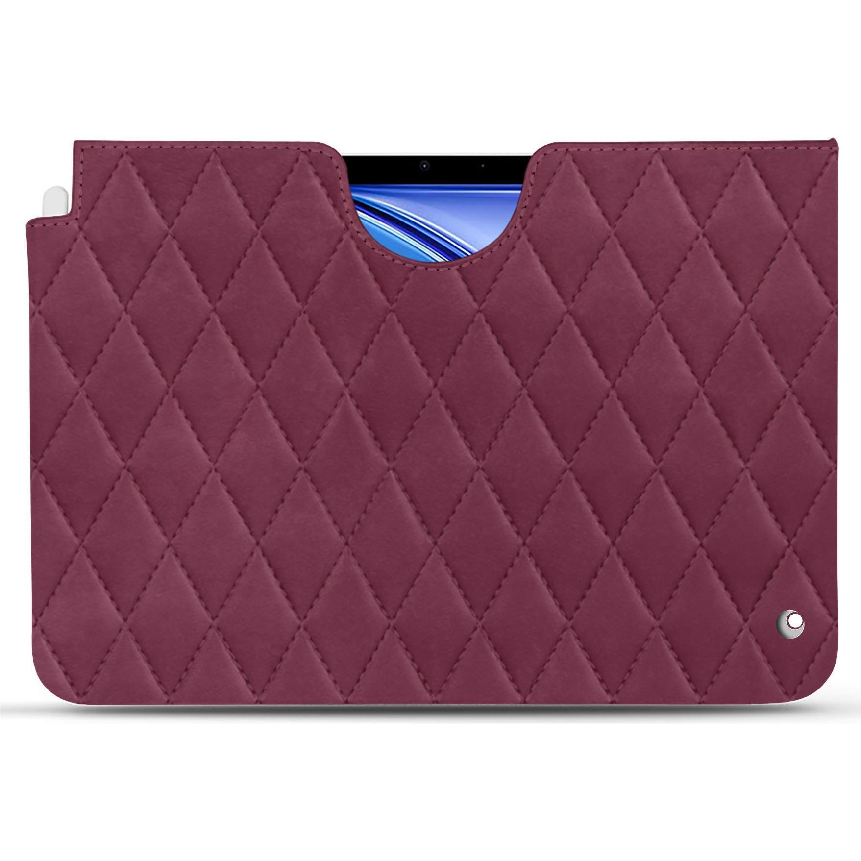 Noreve Lederschutzhülle (iPad Air 2020 (4. Gen), iPad Air 2022 (5. Gen)), Tablet Hülle, Violett