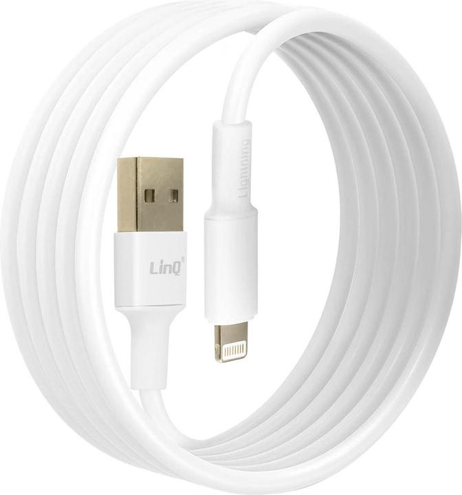 Actual product image LinQ i9-3M USB / Lightning cable (3 m)