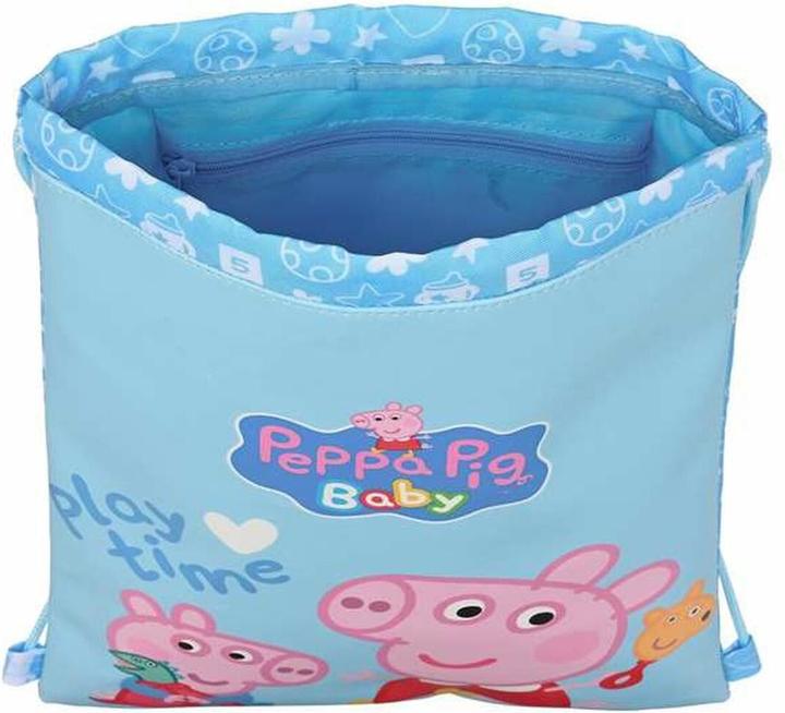 Peppa Pig Rucksacktasche mit Bändern Baby (26 x 34 x 1 cm)