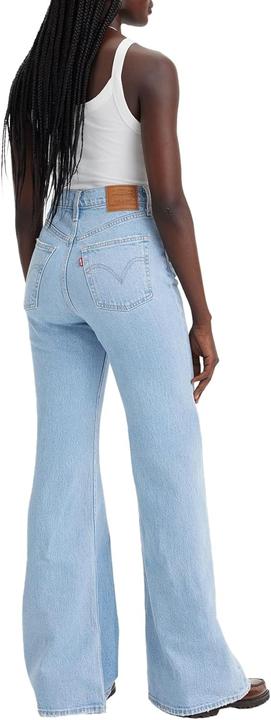 Produktbild Levis Ribcage Bells Medium Indigo - Worn In (W31/L32)