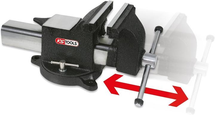 Actual product image KS Tools Parallel vice. 6 (160 mm)