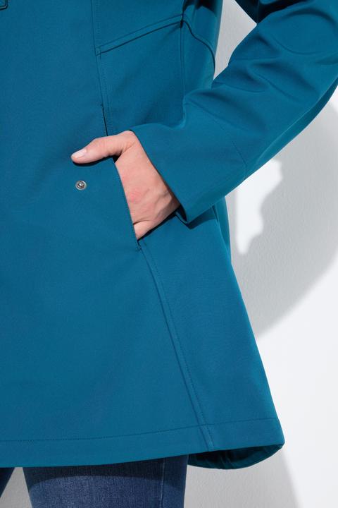 Produktbild Ulla Popken HYPRAR Softshelljacke, wasserabweisend, Knebelknöpfe (50, 52)
