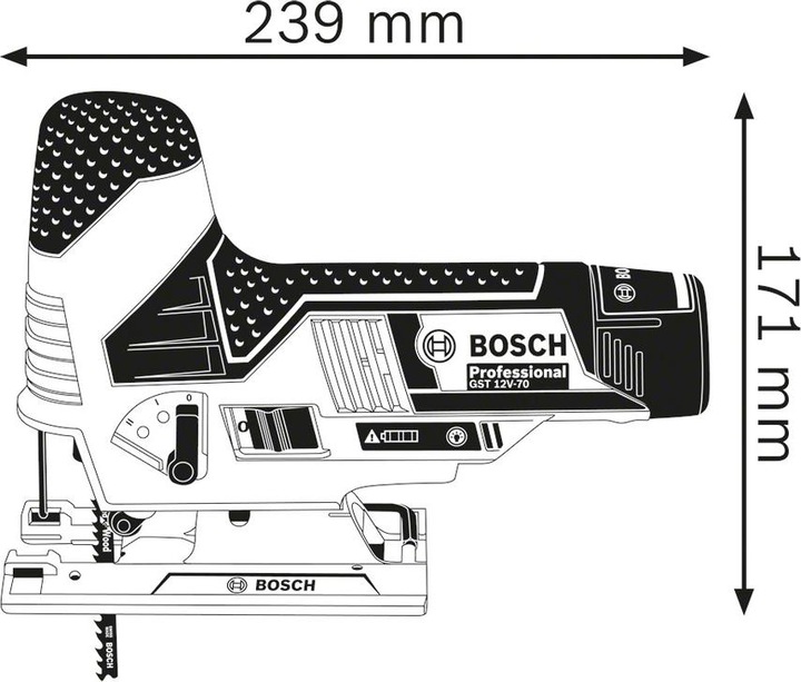 Productafbeelding Bosch Professional GST 12V-70 Professional