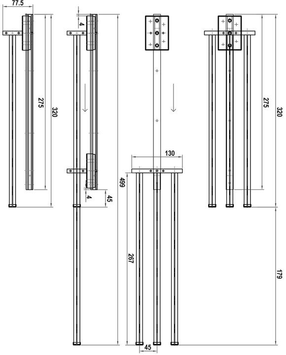 Productafbeelding Werkstarck Handdoek uittrekbaar