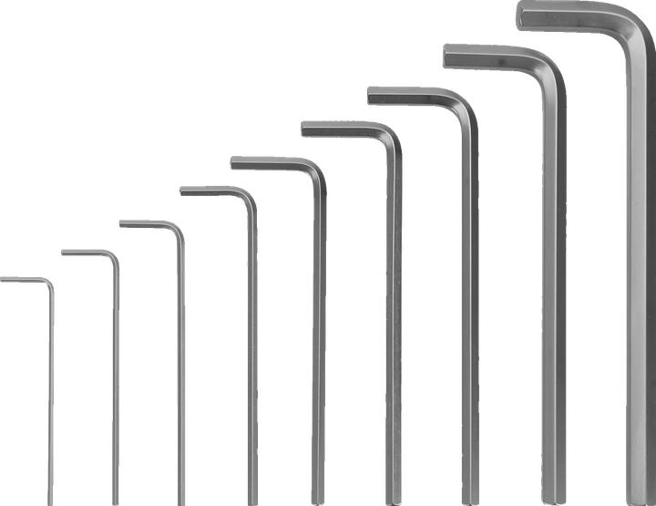 Actual product image VITO Set Of 9 Long Hex Keys Pro