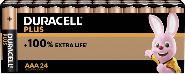 Produktbild Duracell Plus (24 Stk., AAA, 1200 mAh)