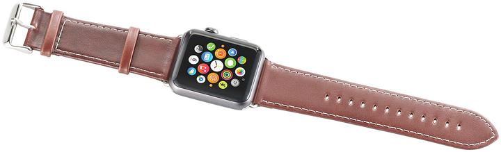 Actual product image Callstel Smooth leather wristband for Apple Watch (Leather, Apple Watch)