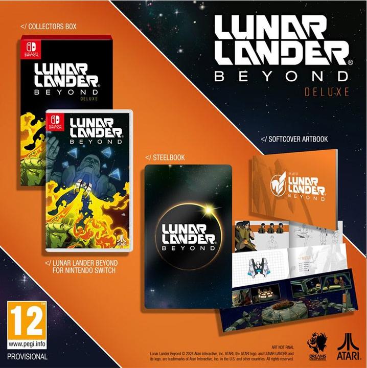 Actual product image Atari Lunar Lander: Beyond - Deluxe Edition /Switch (Switch)