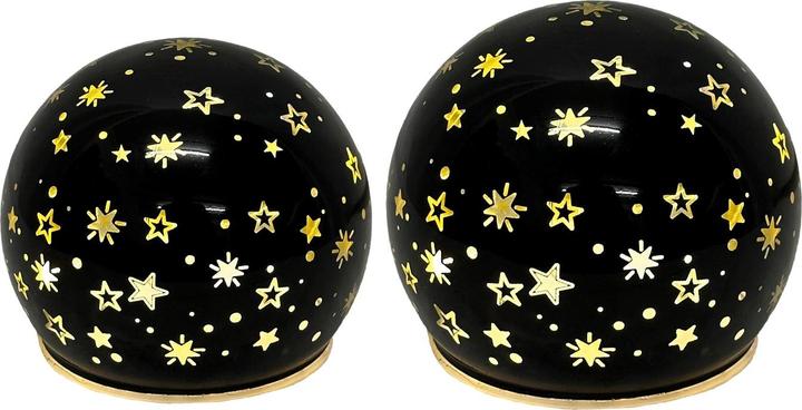 Produktbild GuGus LED Glas Kugel schwarz