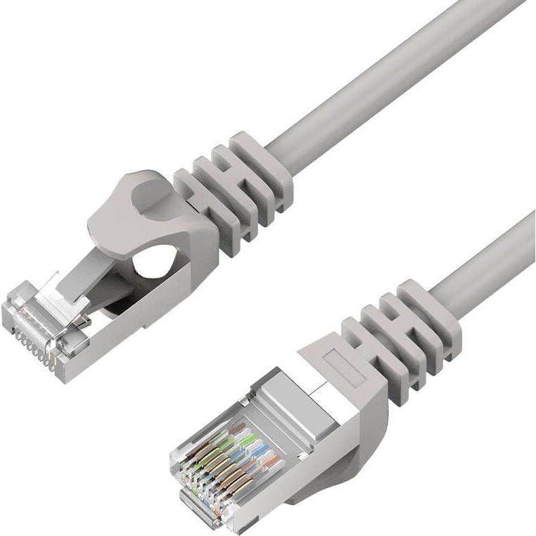 HP Ethernet Cat5E F/UTP network cable, 1m (white) (CAT5, 1 m), Netzwerkkabel