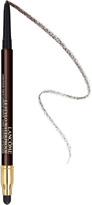 Actual product image Lancôme Le Stylo Waterproof Matte Chocolat 03 (03 Chocolat Matte Rich Brown)
