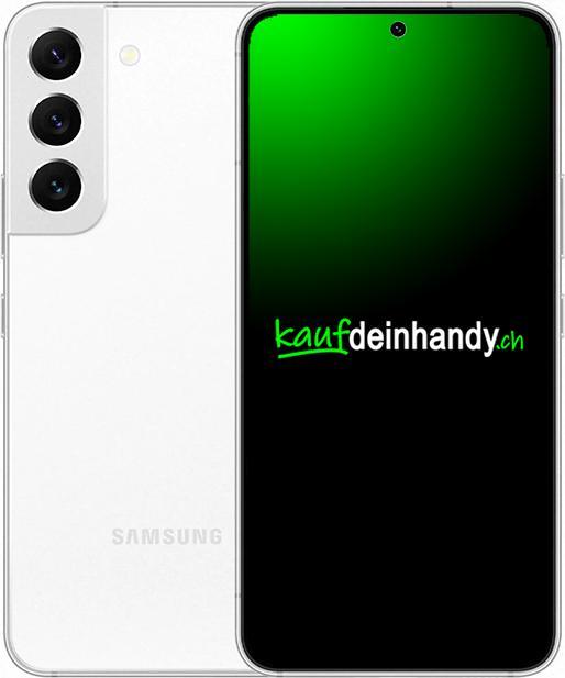 Actual product image Kaufdeinhandy.ch Galaxy S22 5G (128 GB, White, B / Very good)
