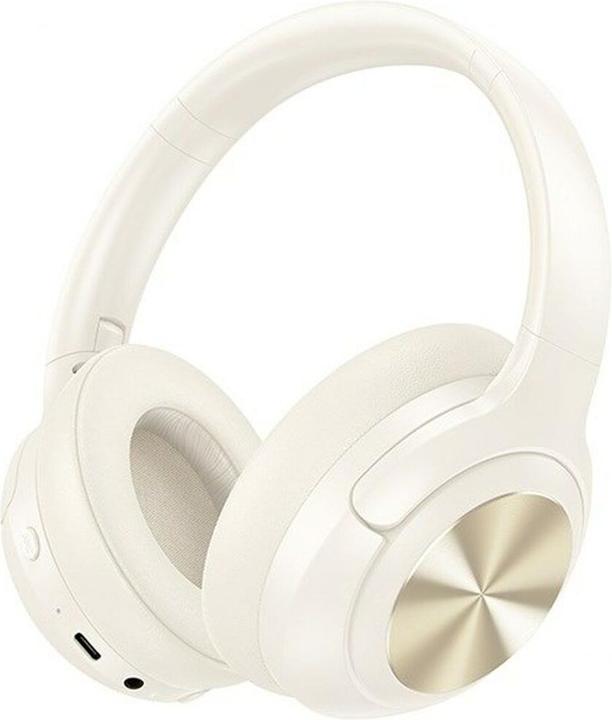 Produktbild Hoco Wireless headphones wireless headphones bluetooth ANC W54 milky white (ANC, 30 h, Kabellos)