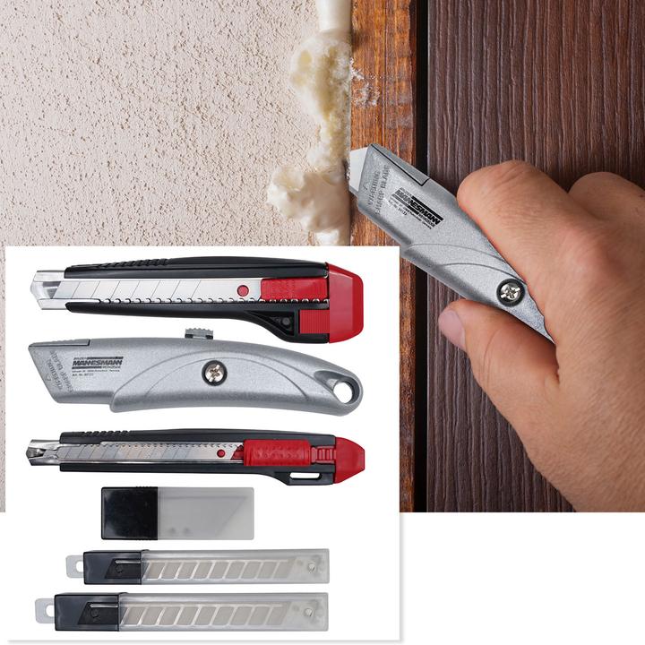 Actual product image Mannesmann M60133 Knife set 33 pieces (Cutters)