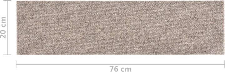 Immagine prodotto vidaXL Treppenmatten (20 x 76 cm)