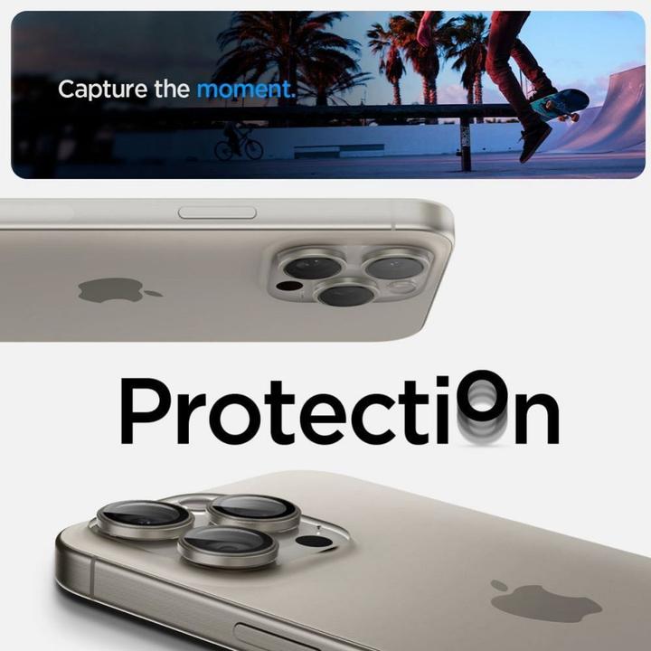 Produktbild Spigen Glas.tR Ez Fit Optik Pro (2 Stk., Apple iPhone 14 Pro, Apple iPhone 14 Pro Max, Apple iPhone 15 Pro, Apple iPhone 15 Pro Max, Apple iPhone 16 Pro, Apple iPhone 16 Pro Max)
