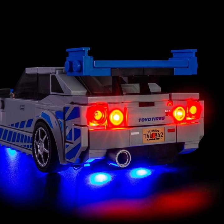Produktbild Light my bricks LED Licht Set für LEGO 76917 Speed Champions Nissan Skyline GT-R (R34)