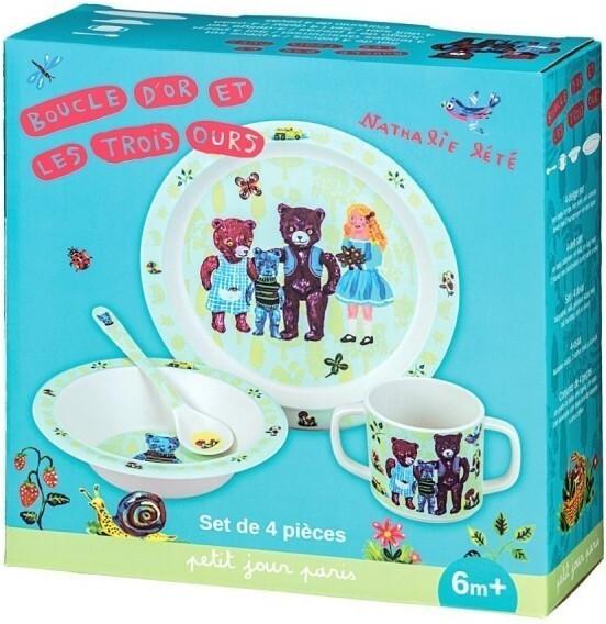Produktbild Petit Jour Paris 4-teilige sitzgruppe goldlocke