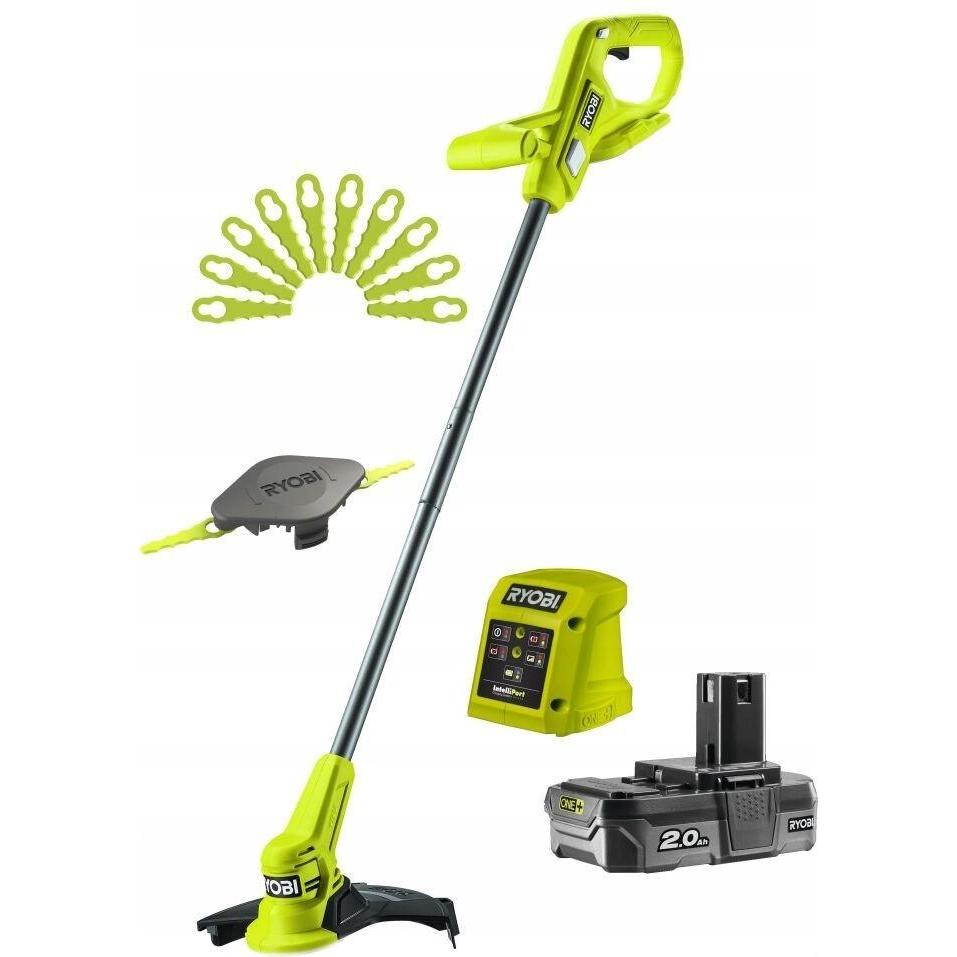 Ryobi, Decespugliatore, RY18LT23A graestrimmer 2,0 Ah batteri og lader (Filo di taglio)