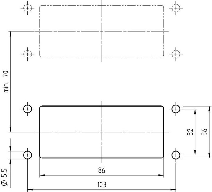Actual product image Conta-Clip KDSI-SR 8/16 BK Cable bushing Polyamide 6.6 Black 1 pc. (Cable conduit, 12.60 cm)