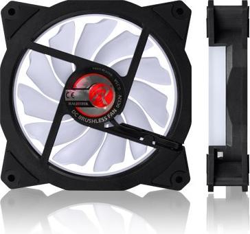 Produktbild Raijintek Iris 12 Rainbow A-RGB LED-Lüfter, 3er Set inkl. Controller (120 mm, 3 x)