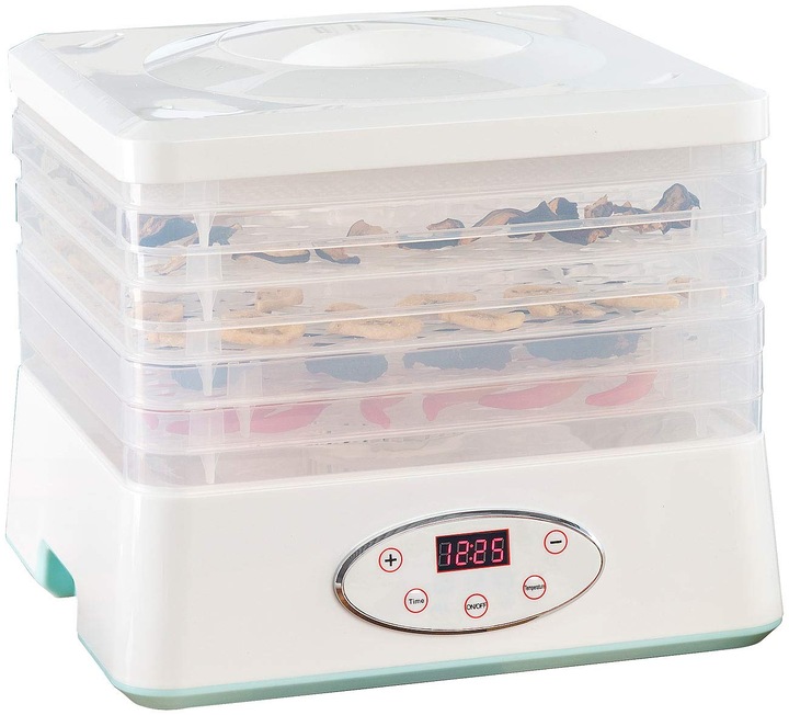 Rosenstein & Söhne Dehydrator with 5 dehydrator inserts & timer