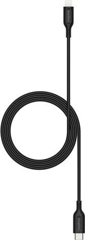 Actual product image Zagg Mophie Essentials Lightning to USB-C Cable 1m - Black (1 m, USB 2.0)