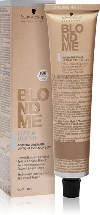 Produktbild Schwarzkopf Professional Schwarzkopf BlondMe Lift & Blend Ice 60 ml (LB-Ice)