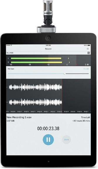 Actual product image Shure Motif MV88