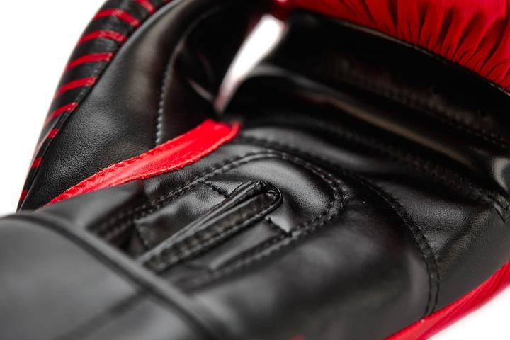 Image du produit adidas Gants de compétition de kickboxing rouge/noir, adiKBWKF200 (10 OZ)