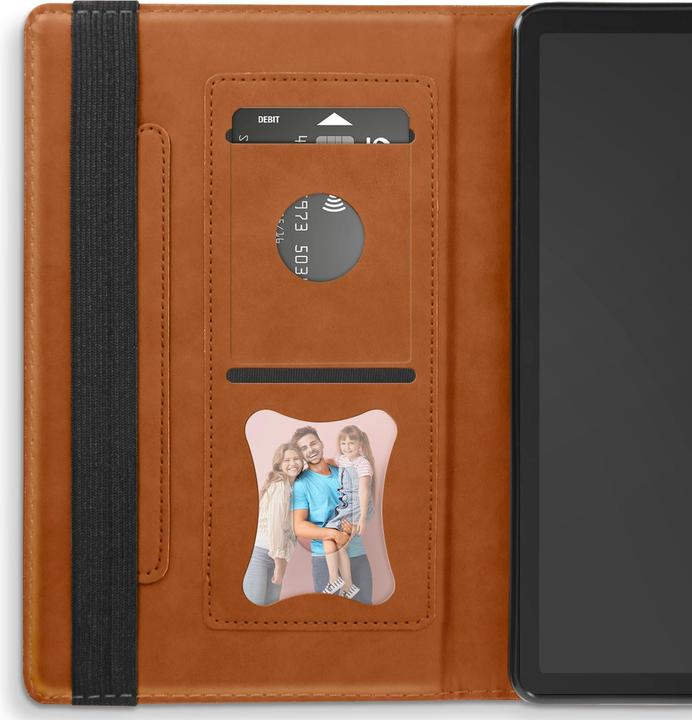 Actual product image Avizar Business case, compartments and stand function Series (Galaxy Tab A9)