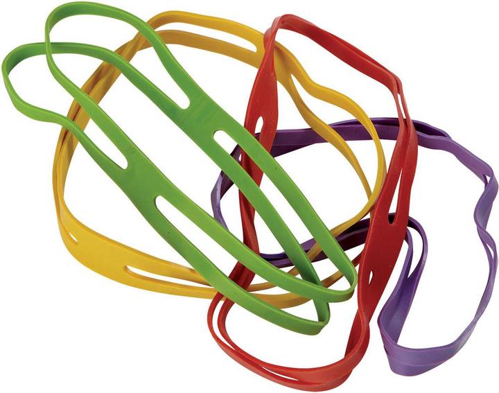 Alco Nastro incrociato 11 x 150 mm (L x L) in gomma colori assortiti 100 g/confezione. (1 pz.)
