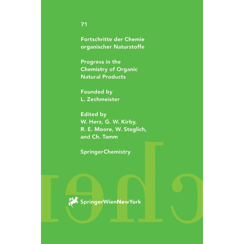 Thumbnail - Fortschritte der Chemie organischer Naturstoffe. / Progress in the Chemistry of Organic Natural Prod, Fachbücher
