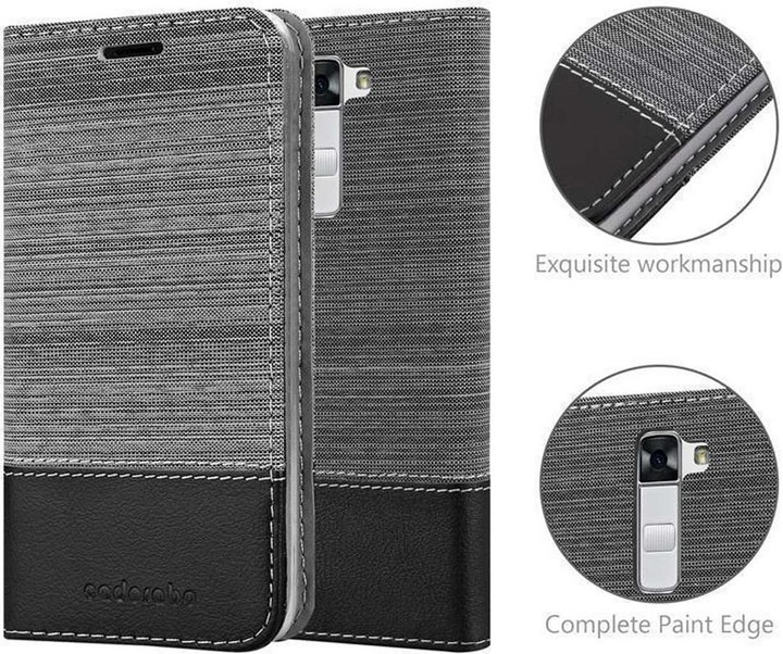 Image du produit Cadorabo Couverture look jeans Book (LG K7)