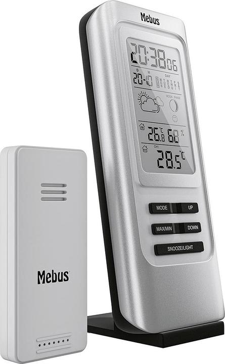 Actual product image Mebus MEB Radio Weatherstat.17x7,4x7cm