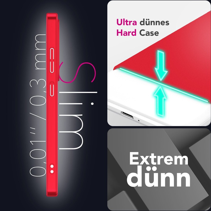 Actual product image Nalia PureFit - Ultra Dünne 0,5mm Leichte Hülle - Slim Fit Hardcase (Samsung Galaxy S25)