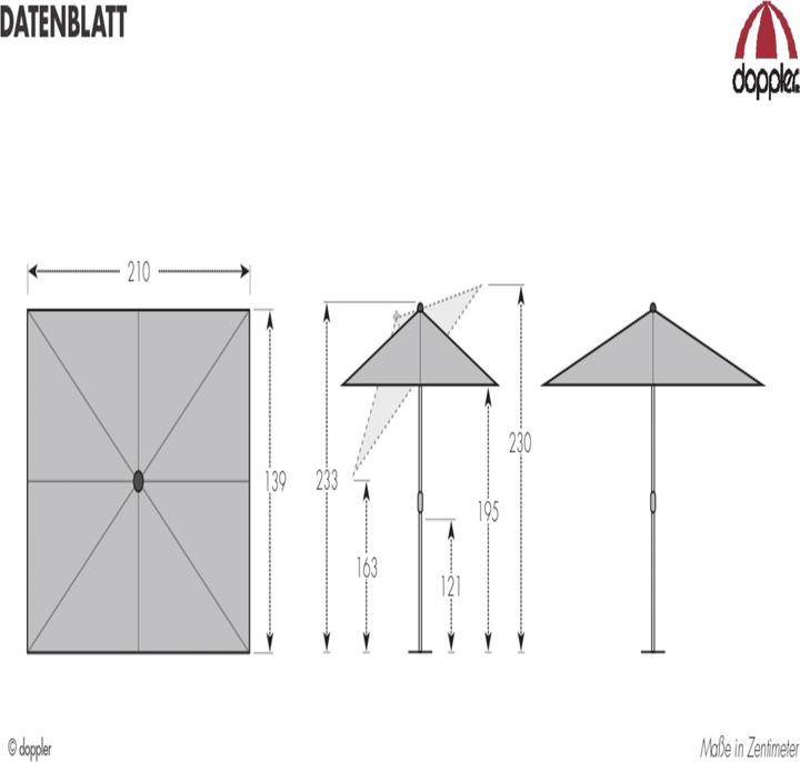 Produktbild Doppler Active Auto Tilt (1.40 m)