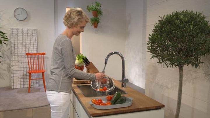 Produktbild hansgrohe Talis S Edelstahl