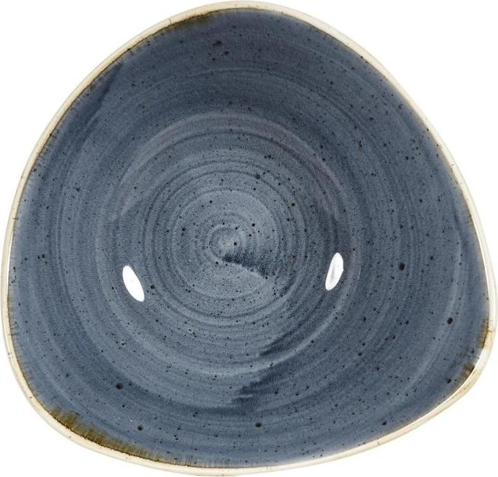 Churchill Stonecast Blueberry Triangel Teller tief 23.5cm (1 x, 23.50 cm)