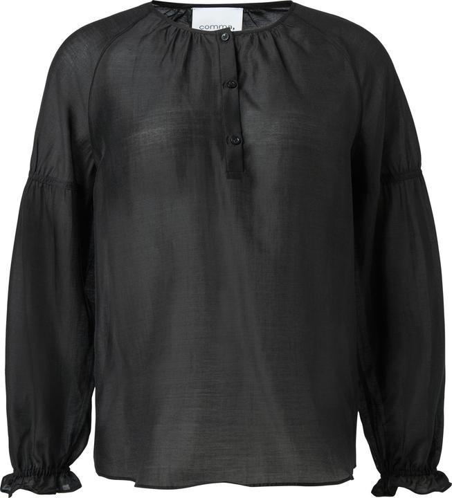 Produktbild Comma Bluse Leicht transparente Raglan-Bluse mit Ärmel-Detail (32)