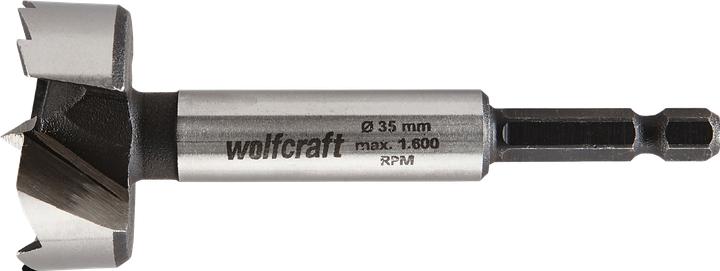 Produktbild wolfcraft 1 Forstnerbohrer Schaft 6-kant ø35x90mm (35 Millimeter)