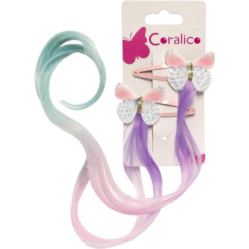 Teka , Haarklammer + Haarclips, Clips Mit Kunsthaar, 2 Stk (2 Stk.)