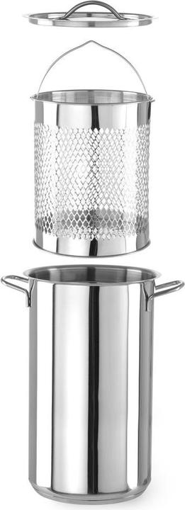 Produktbild Hendi Spargel- und Nudelpfanne (16.20 cm, Kochtopf, Edelstahl)